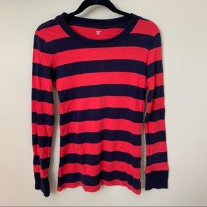GAP Supersoft Striped Long Sleeve Size Medium